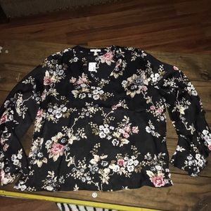Maurice’s silky floral dress top